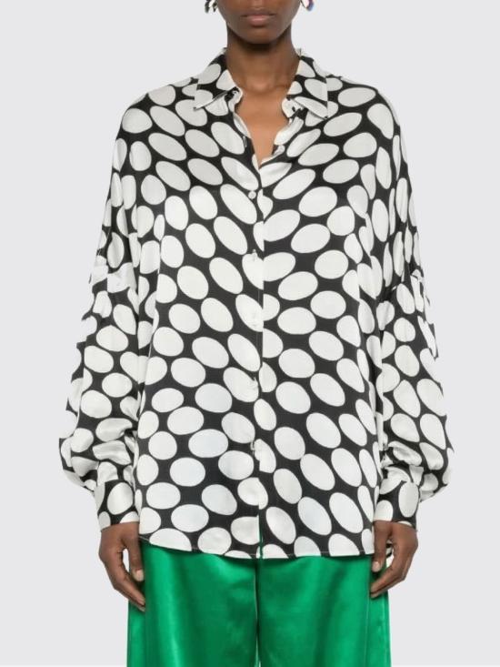 26SS 드리스 반 노튼 블라우스 2610107003017 900 White