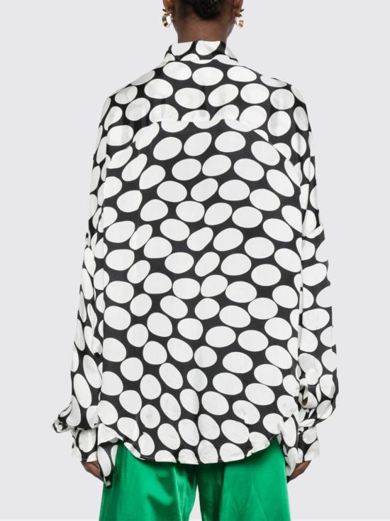 26SS 드리스 반 노튼 블라우스 2610107003017 900 White - DRIES VAN NOTEN