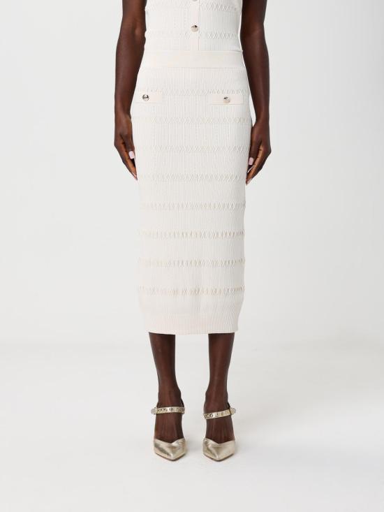 26SS 리우조 미디 스커트 CA6218MS55N P9574 Cream