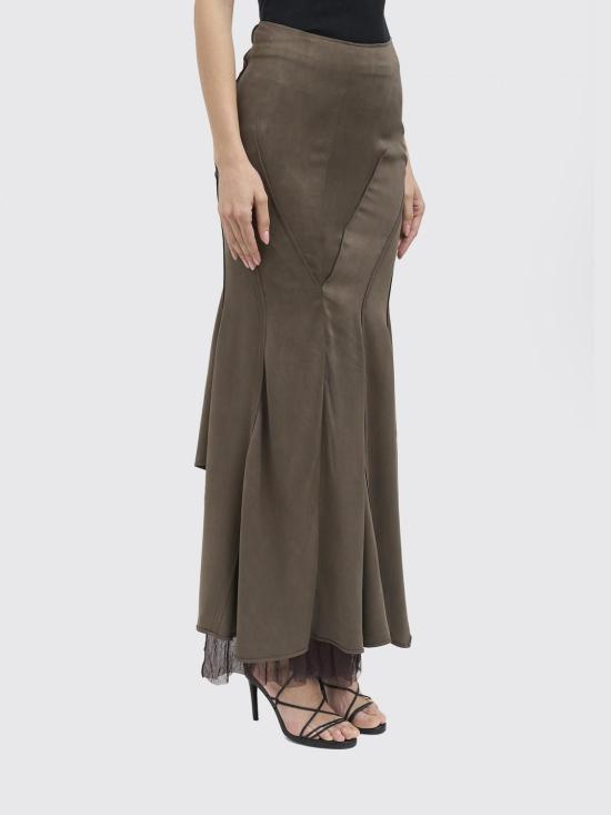 26SS 예후아판 롱 스커트 N10100 GREYBROWN Grey - YEHUAFAN