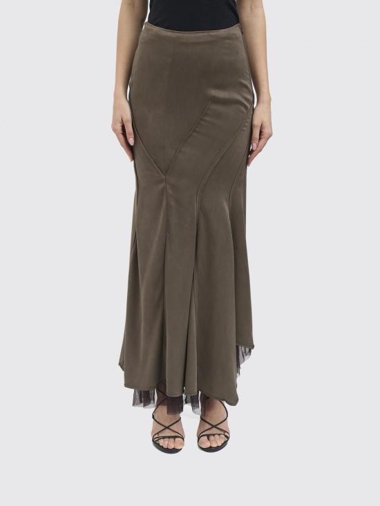 26SS 예후아판 롱 스커트 N10100 GREYBROWN Grey