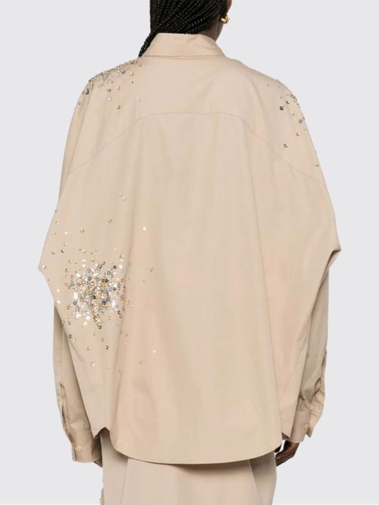 26SS 드리스 반 노튼 셔츠 2611307593314 101 Beige - DRIES VAN NOTEN