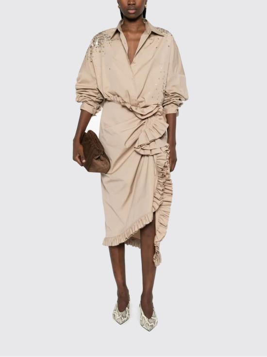 26SS 드리스 반 노튼 셔츠 2611307593314 101 Beige - DRIES VAN NOTEN