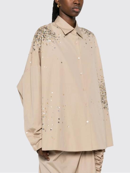 26SS 드리스 반 노튼 셔츠 2611307593314 101 Beige - DRIES VAN NOTEN