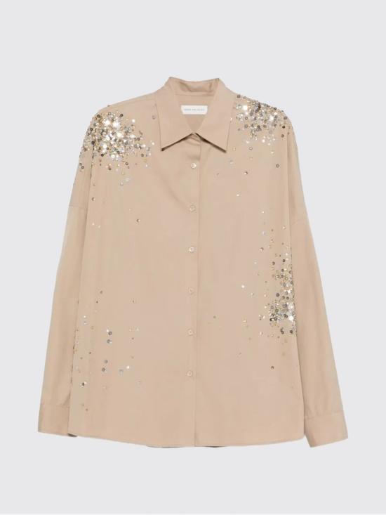 26SS 드리스 반 노튼 셔츠 2611307593314 101 Beige - DRIES VAN NOTEN