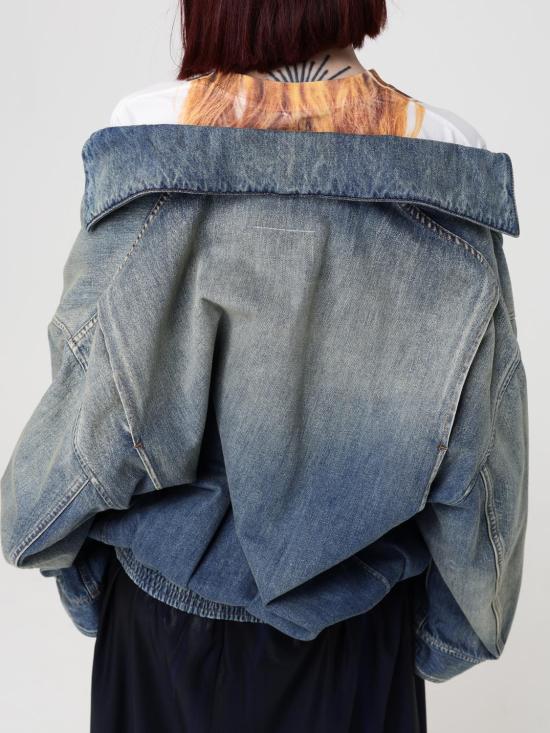26SS MM6 메종마르지엘라 데님 자켓 S52AM0348M30055 961 Blue - MM6 MAISON MARGIELA