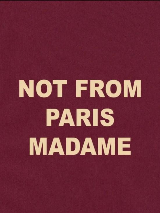 26SS 드롤드무슈 긴팔 티셔츠 KSW148CO127 DARK Red - DROLE DE MONSIEUR