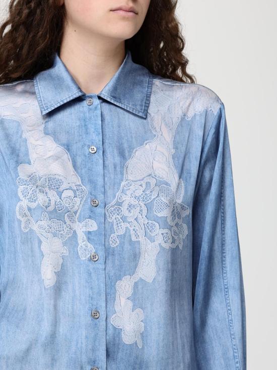 26SS 리우조 셔츠 UA6343T5958 79044 Blue - LIU JO