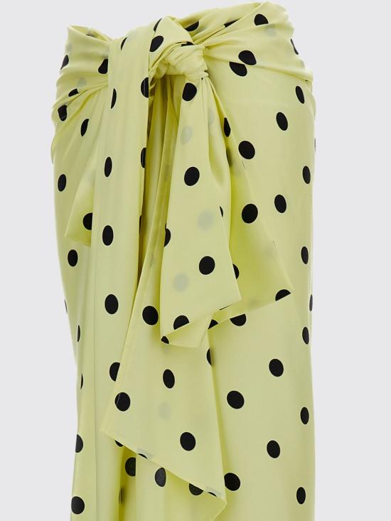 26SS 스포트막스 롱 스커트 2612101012600 002 Yellow - SPORTMAX