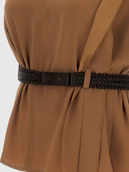 26SS 막스마라 민소매 티셔츠 2611191032600 006 Brown - MAX MARA