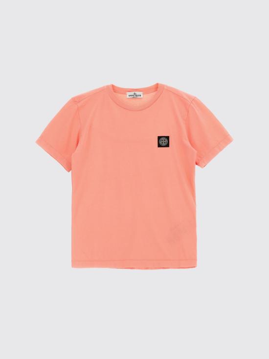 26SS [키즈] 스톤 아일랜드 티셔츠 2100002S0047 V008D Pink