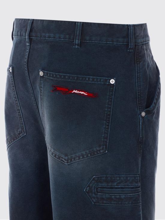 26SS 마르니 데님 팬츠 PUMU0325GXUSCY630 0N99 Blue - MARNI