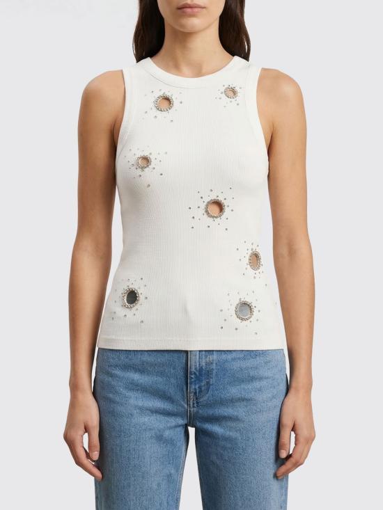 26SS 데 펨메스 민소매 티셔츠 D101JH D0101 White