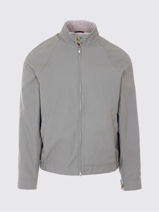 26SS 브루넬로 쿠치넬리 개버딘 블루종 재킷 MY4196583 CXA70 Green - BRUNELLO CUCINELLI