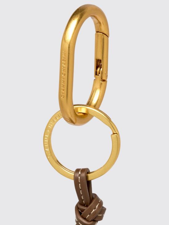 26SS 지아니 끼아리니 키링 PCSTRAWFLOWER01 CUOIO MIX Leather - GIANNI CHIARINI