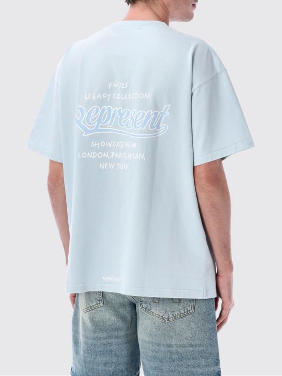 26SS 리프레젠트 반팔 티셔츠 MLM100175 08 Sky - REPRESENT