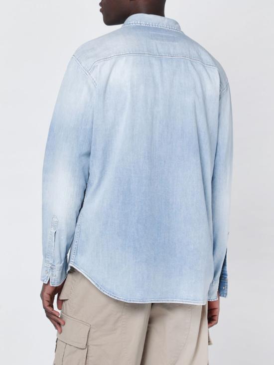 26SS 디스퀘어드2 데님 셔츠 S74DM0987S30341 470 Navy - DSQUARED2