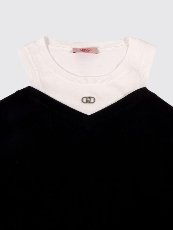 26SS [키즈] 리우조 풀오버 GA6172MA74R Y9036 Black - LIU JO