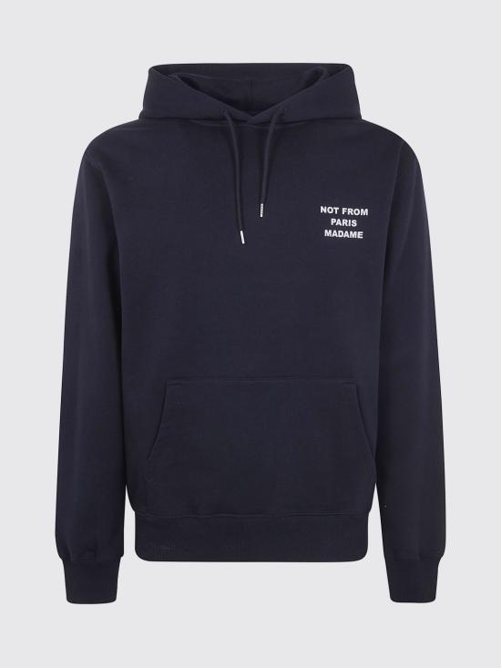 26SS 드롤드무슈 후드 티셔츠 PERMHO162CO127 Black - DROLE DE MONSIEUR