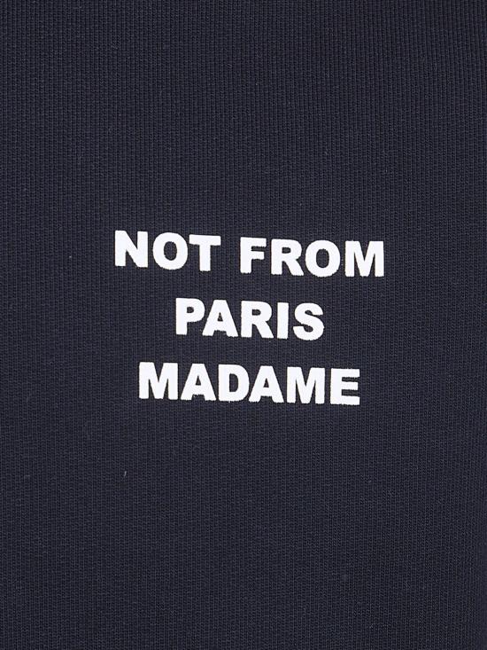 26SS 드롤드무슈 후드 티셔츠 PERMHO162CO127 Black - DROLE DE MONSIEUR