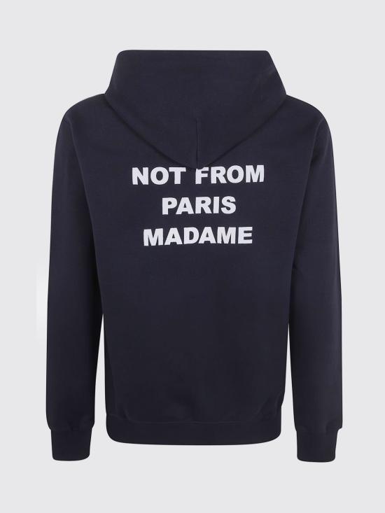 26SS 드롤드무슈 후드 티셔츠 PERMHO162CO127 Black - DROLE DE MONSIEUR