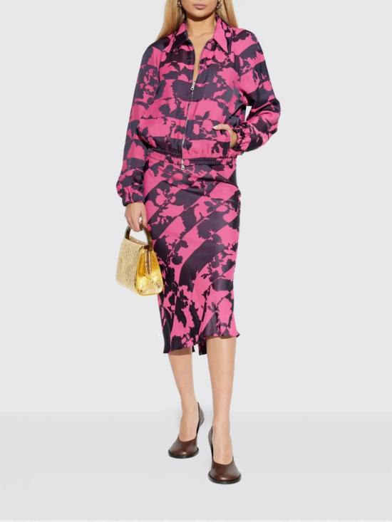 26SS 드리스 반 노튼 롱 스커트 2611308043148 304 Pink - DRIES VAN NOTEN