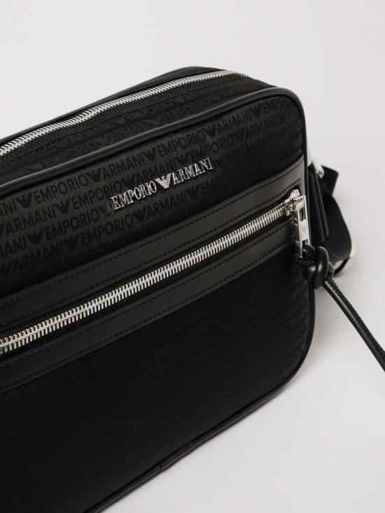 26SS 엠포리오 아르마니 숄더백 EM005399AF14637 UC001 Black - EMPORIO ARMANI