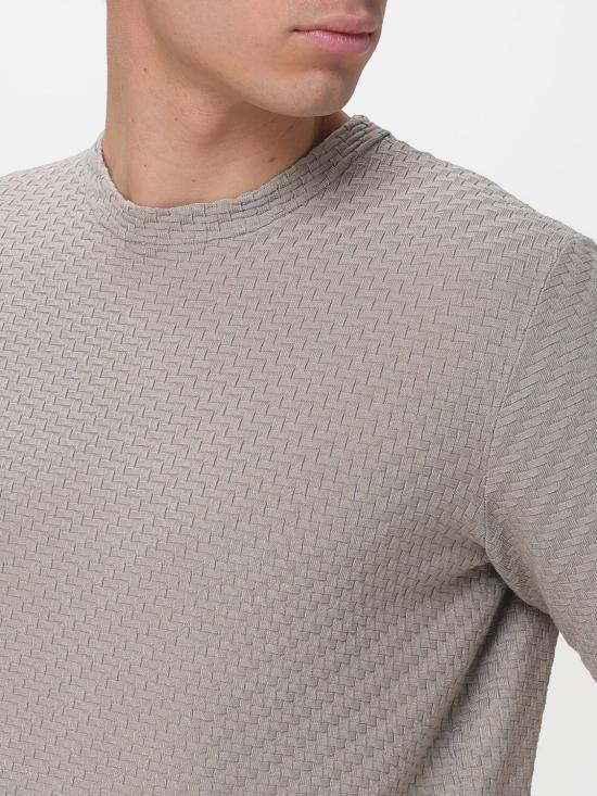 26SS 엠포리오 아르마니 스웨터 EM004311AF24576 U6161 Kaki - EMPORIO ARMANI