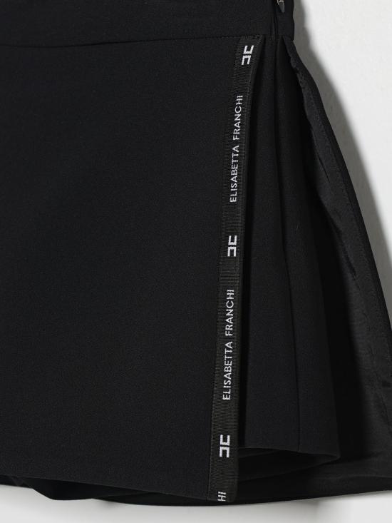 26SS [키즈] 엘리자베타프랜치 쇼츠/버뮤다 EFBE0800GA022 N135 Black - ELISABETTA FRANCHI