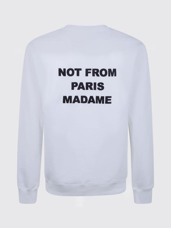 26SS 드롤드무슈 긴팔 티셔츠 PERMSW149CO127 White - DROLE DE MONSIEUR