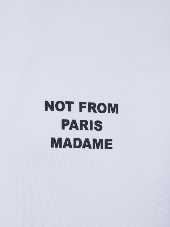 26SS 드롤드무슈 긴팔 티셔츠 PERMSW149CO127 White - DROLE DE MONSIEUR