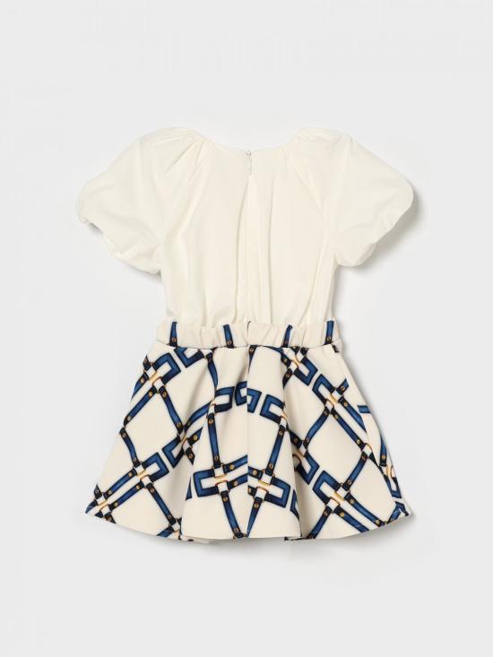 26SS [키즈] 엘리자베타프랜치 원피스 EGAB2370GAE01 D871 Butter - ELISABETTA FRANCHI