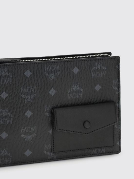 26SS 엠시엠 클러치/파우치 MMRGSTA05 BK Black - MCM
