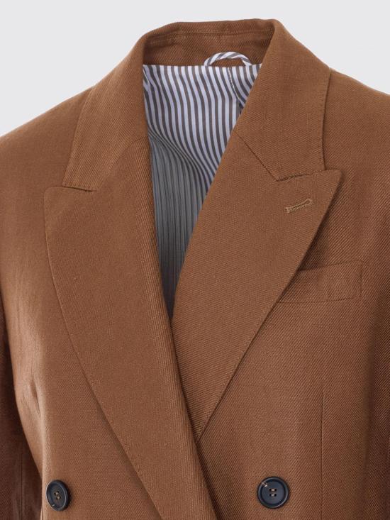 26SS 브루넬로 쿠치넬리 수트 자켓 MH5277317 C9850 Brown - BRUNELLO CUCINELLI