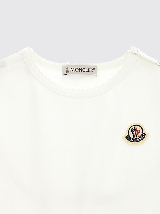 26SS [키즈] 몽클레어 점프수트 8I000078790A F01 White - MONCLER