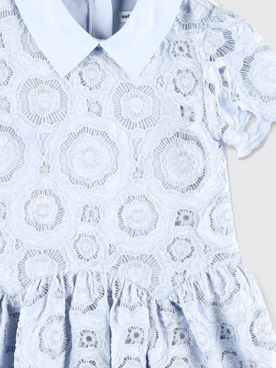 26SS [키즈] 셀프 포트레이트 원피스 RS26718M BL Blue - SELF PORTRAIT