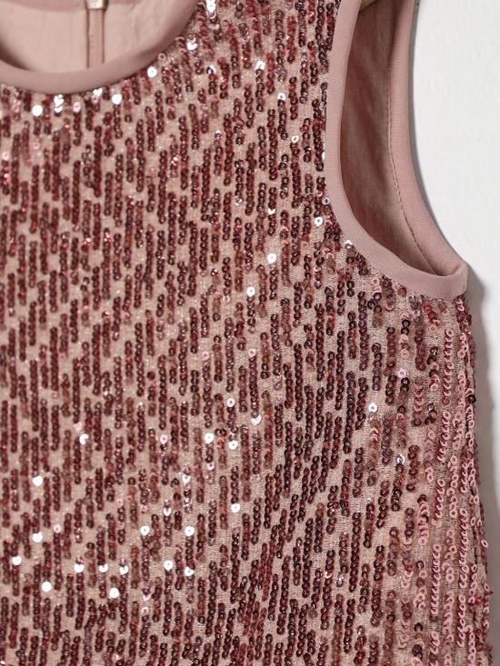 26SS [키즈] 돈답 탑 DFCA0600TV122 C005 Pink - DONDUP