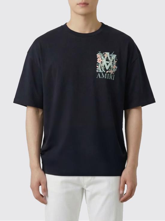 26SS 아미리 반팔 티셔츠 AMTOJR1122 Black