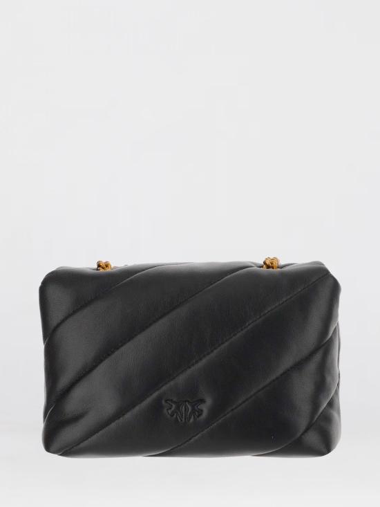 26SS 핑코 토트백 100039A0F2 Z99Q Black 1 - PINKO