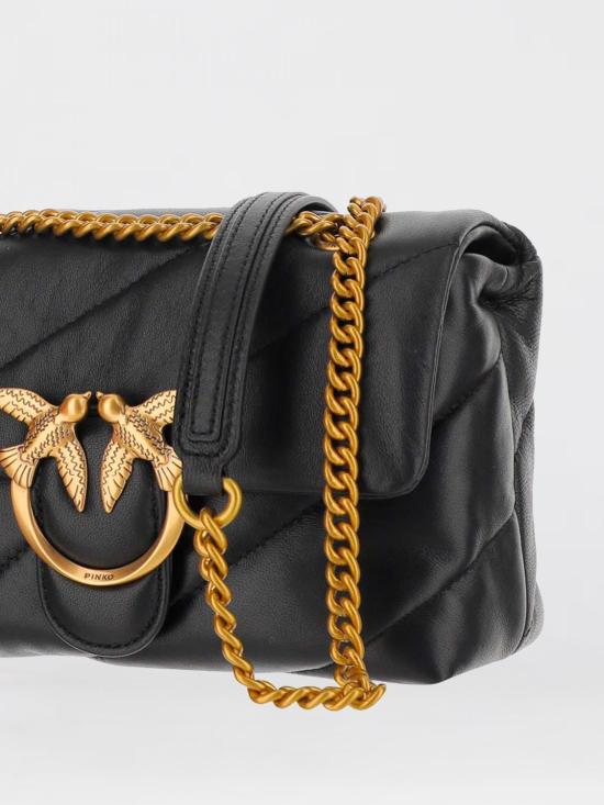 26SS 핑코 토트백 100039A0F2 Z99Q Black 1 - PINKO