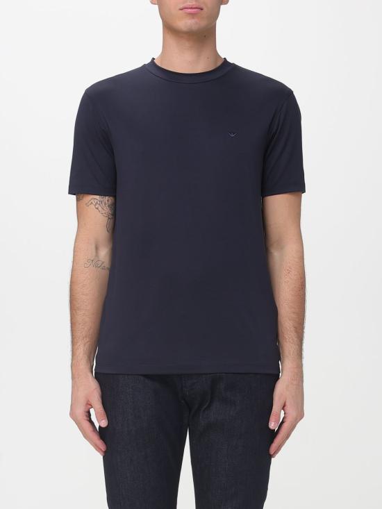 26SS 엠포리오 아르마니 반팔 티셔츠 EM004586AF13721 UB118 Blue