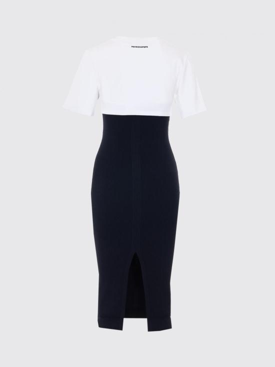 26SS 파트리지아페페 롱 원피스 8A1630K081 F2NS White - PATRIZIA PEPE