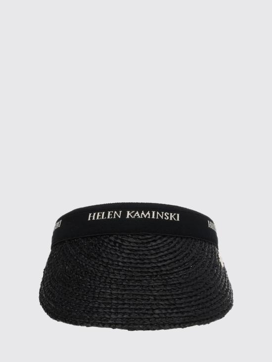 26SS 헬렌카민스키 블랑카 8 바이저 HAT52204 CHARCOAL BLACKLOGO Black - HELEN KAMINSKI
