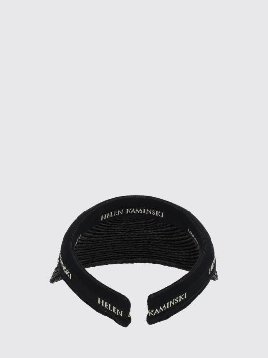 26SS 헬렌카민스키 블랑카 8 바이저 HAT52204 CHARCOAL BLACKLOGO Black - HELEN KAMINSKI
