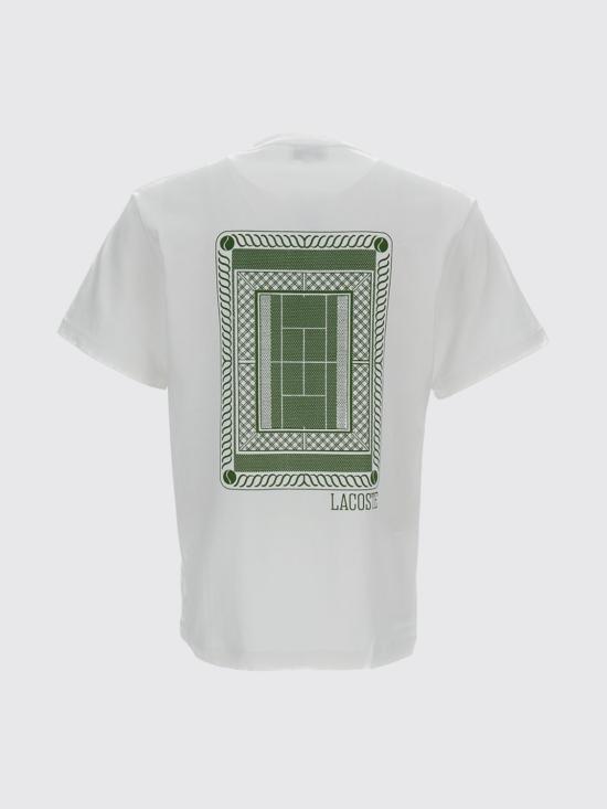 26SS 라코스테 반팔 티셔츠 TH1750 001 White - LACOSTE