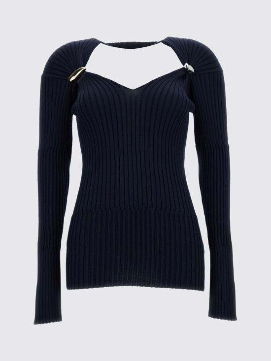 26SS 보테가베네타 스웨터 854933V2DK0 4071 Blue - BOTTEGA VENETA