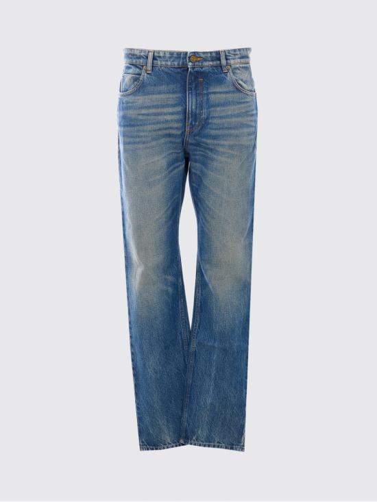 26SS 발망 데님 팬츠 GH1MI043DG10 6AW Blue - BALMAIN