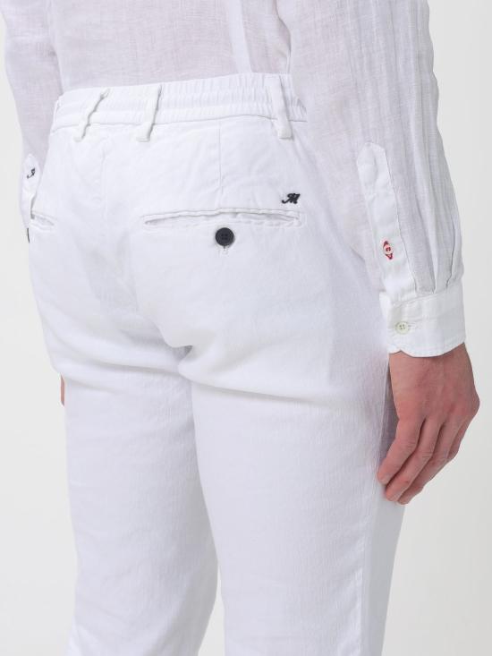 26SS 메이슨 스트레이트 팬츠 9PF2A5820ABMBE111 001 White - MASON'S