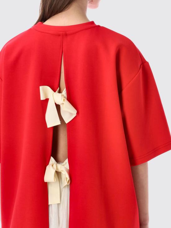 26SS 더 가먼트 반팔 티셔츠 21721 150 Red - THE GARMENT