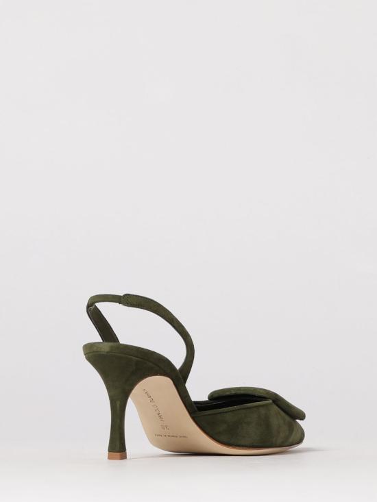 26SS 마놀로 블라닉 힐/펌프스 21901820040 3522 Kaki - MANOLO BLAHNIK